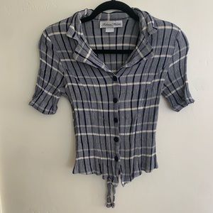 Vintage button down top